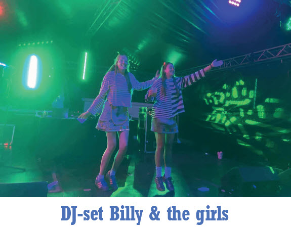 agenda dj set billy and the girls