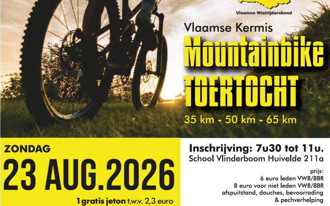 agenda Mountainbiketocht
